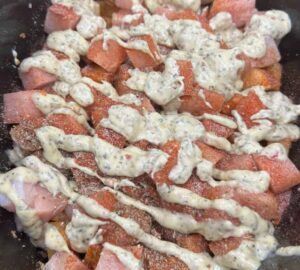 Crockpot Garlic Parmesan Chicken and Potatoes