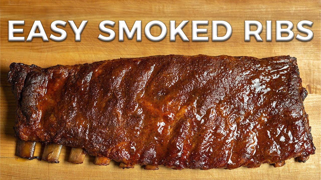 Easy Smoked Baby Back Ribs
