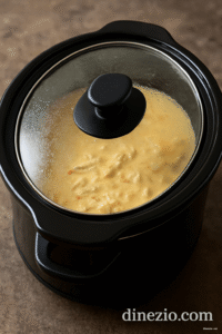 Crockpot Chicken Spaghetti