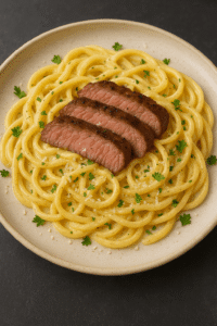 Creamy Steak Pasta