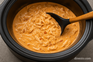Crockpot Chicken Spaghetti