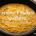 Crockpot Chicken Spaghetti
