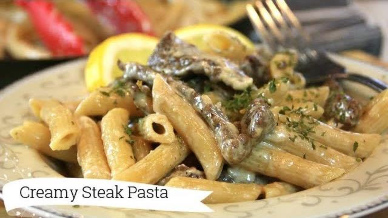 Creamy Steak Pasta